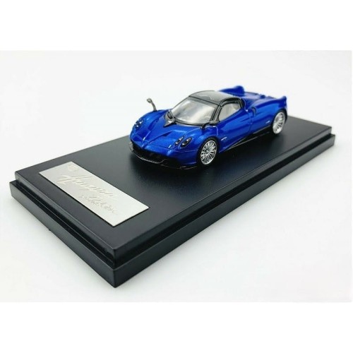 LCD Models Pagani Huayra Roadster 2018 Blue 1:64 przód