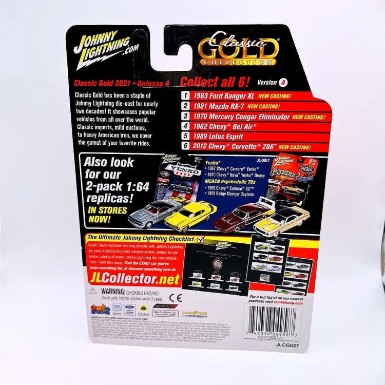 Johnny Lightning Chevrolet 2012 Corvette Z06 1:64 tył