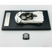 LCD Models Pagani Huayra Roadster 2018 White 1:64 góra