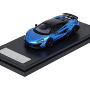 LCD Models Mclaren 600LT ICE BLUE 1:64 przód