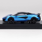 LCD Models Mclaren 600LT ICE BLUE 1:64 bok detal