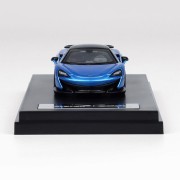 LCD Models Mclaren 600LT ICE BLUE 1:64 przód detal