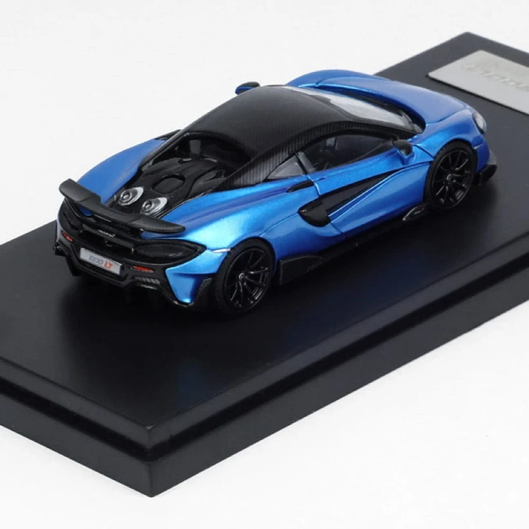 LCD Models Mclaren 600LT ICE BLUE 1:64 góra