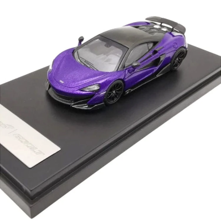 LCD Models Mclaren 600LT Fioletowy 1:64 przód