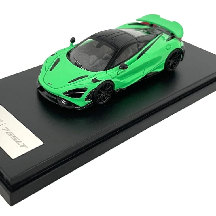 LCD Models Mclaren 765LT GREEN 1:64 przód