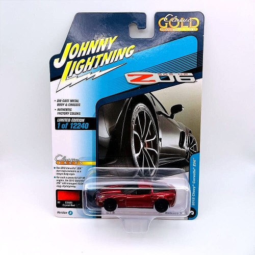 Johnny Lightning Chevrolet 2012 Corvette Z06 Red 1:64 przód