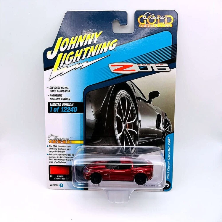 Johnny Lightning Chevrolet 2012 Corvette Z06 Red 1:64 przód