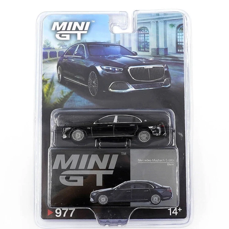Mini GT Mercedes-Maybach S 680 Black LHD 1:64 blister