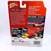 Johnny Lightning Pontiac Gto 1966 &amp; Gto 1969 Gold Black 1:64 tył