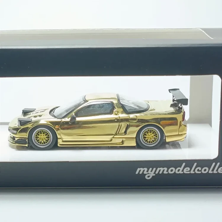 My Model Collect Honda NSX NA1 gold 1:64 box