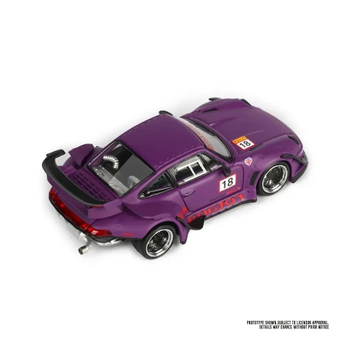 ModelModel RWB 993 Rotana #18, purple Low Tail 1:64 tył
