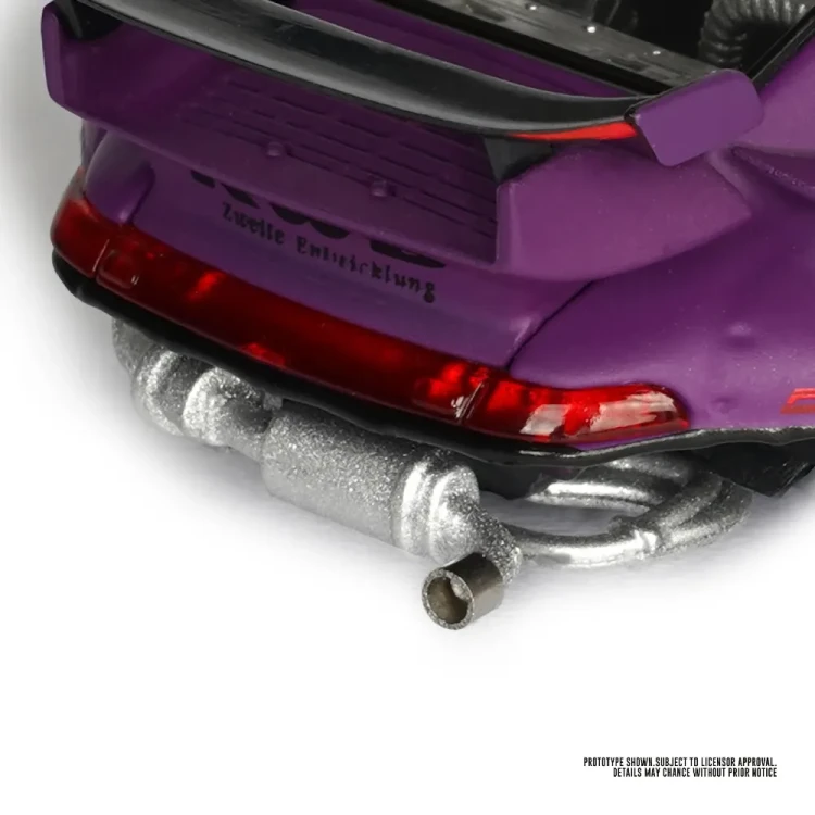 ModelModel RWB 993 Rotana #18, purple Low Tail 1:64 detal tył