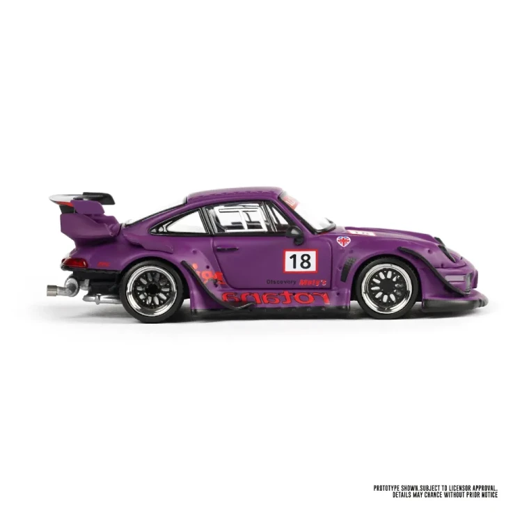 ModelModel RWB 993 Rotana #18, purple Low Tail 1:64 bok