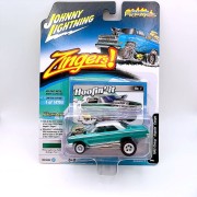 Johnny Lightning Chevy 1962 Impala Copue Zinger Turkus 1:64 przód