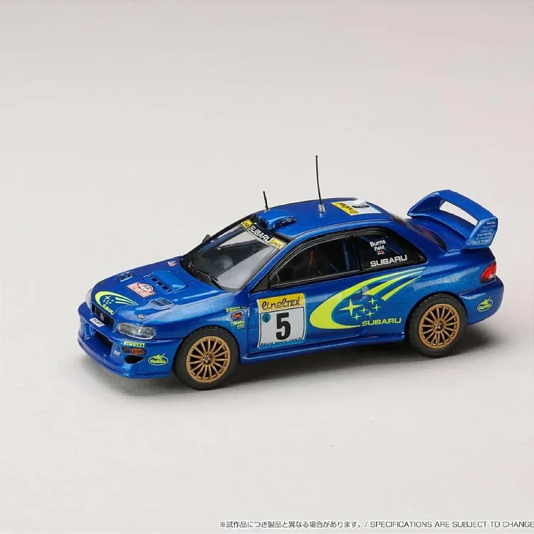 Hobby Japan Subaru Impreza Monte Carlo 1999 #5 Richard Burns 1:64 przód