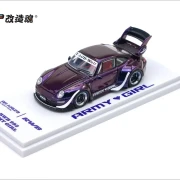 PREORDER Almost Real KAIZO RWB 993 Army Girl 1:64 przód detal