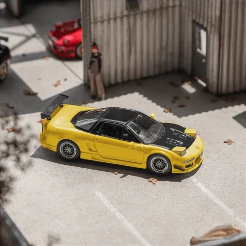 FUJI Honda NSX Mk1 NA1 Advance Yellow 1:64 bok