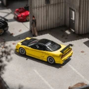FUJI Honda NSX Mk1 NA1 Advance Yellow 1:64 tył