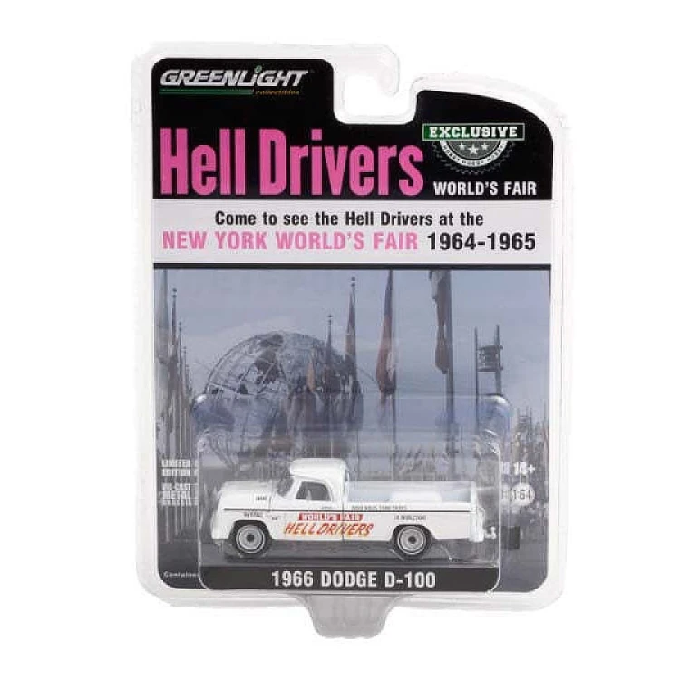 Greenlight 1966 Dodge D-100 1:64 przód