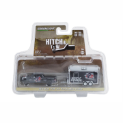 Greenlight 2018 Ram 2500 VP Racing Fuels Makin Power! and VP Racing Fuels Merchandise Trailer 1:64 przód