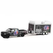 Greenlight 2018 Ram 2500 VP Racing Fuels Makin Power! and VP Racing Fuels Merchandise Trailer 1:64 bok