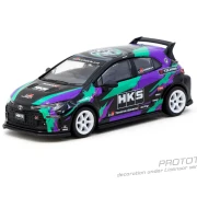 Tarmac Works Toyota GR Corolla HKS 1:64 przód
