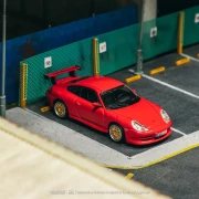 Tarmac Works Porsche 911 GT3 996 Red 1:64 przód