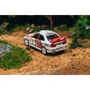 Tarmac Works  Mitsubishi Lancer Evolution IV Rallye Monte-Carlo 1:64 box scena tył
