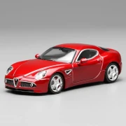 Motorhelix Alfa Romeo 8C Competizione 2008 Rosso Alfa 1:64 przód detal