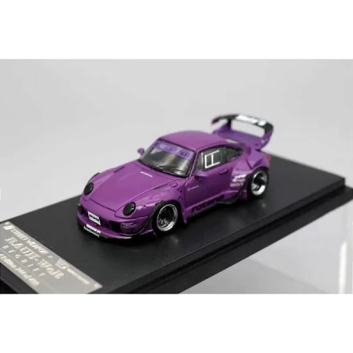 Street Weapon Porsche 911 RWB 993 Matte Purple 1:64 przód