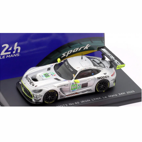 Spark Mercedes-AMG LMGT3 No.60 IRON LYNX Le Mans 24H 2025 Winner 1:64 przód