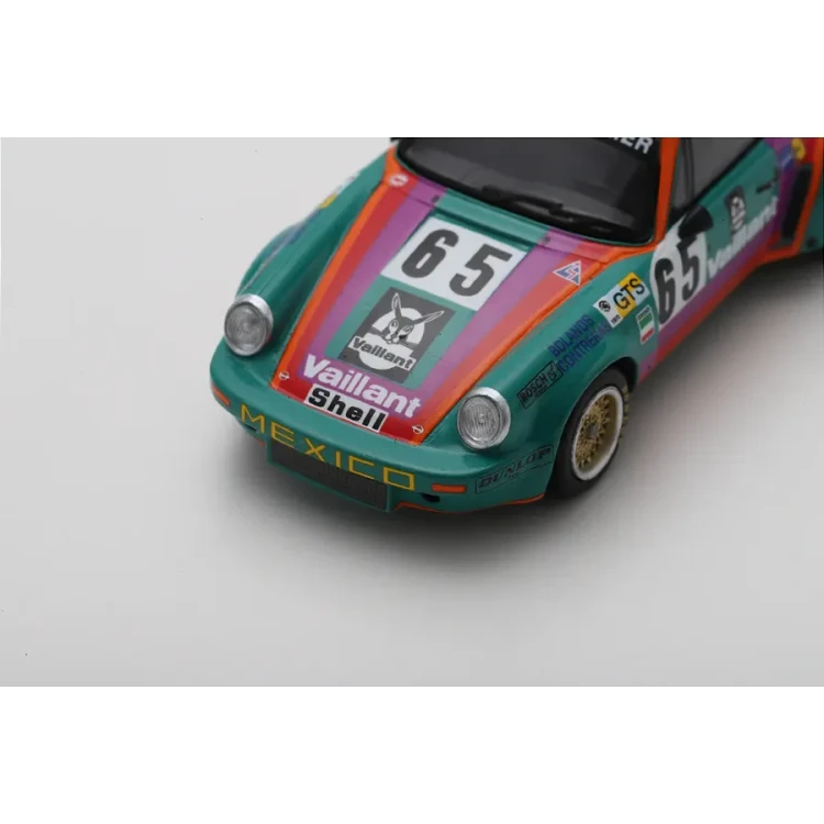 Spark Porsche 911 Carrera RSR 3.0 No.65 24H Le Mans 1975 1:64 góra detal 2