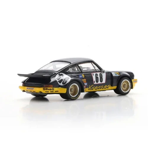 Spark Porsche 911 Carrera RSR 3.0 No.68 24H Le Mans 1974 1:64 tył