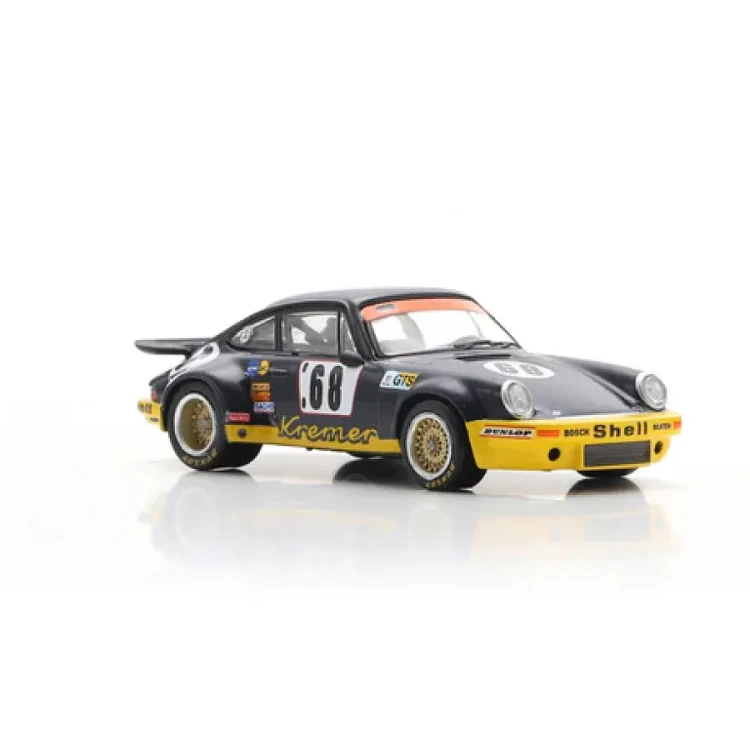 Spark Porsche 911 Carrera RSR 3.0 No.68 24H Le Mans 1974 1:64 bok prawy