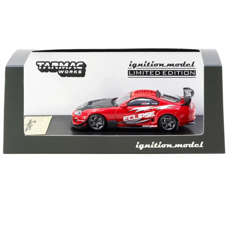 Ignition Model Toyota Supra JZA80 RZ Red 1:64 box