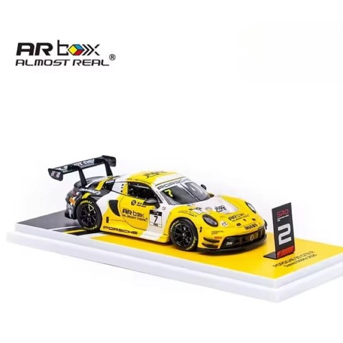 PREORDER Almost Real AR Porsche 911 GT3 R 2025 Suzuka 1000km Challenge # 7 1:64 przód