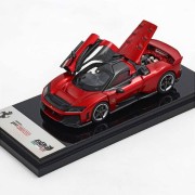 BBR Ferrari F80 Rosso Supercar Diecast Full Open 1:64 przód
