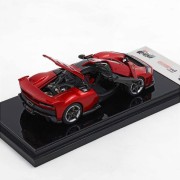 PREORDER BBR Ferrari F80 Rosso Supercar Diecast Full Open 1:64 tył