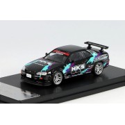 My Model Collect Nissan Skyline GT-R R34 V-Spec HKS 1:64 przód