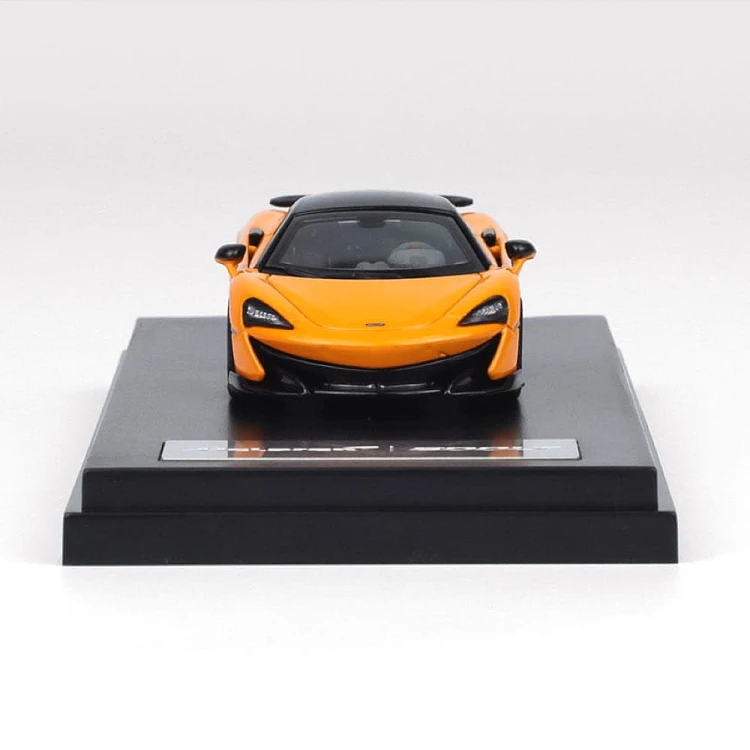 LCD Models Mclaren 600LT ORANGE 1:64 przód detal