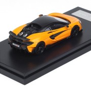 LCD Models Mclaren 600LT ORANGE 1:64 góra