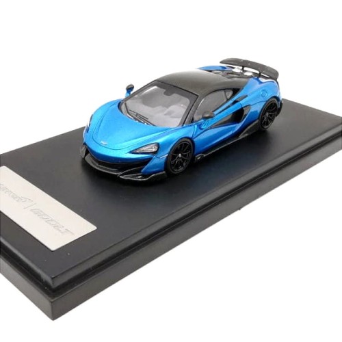 LCD Models Mclaren 600LT LIGHT BLUE 1:64 przód