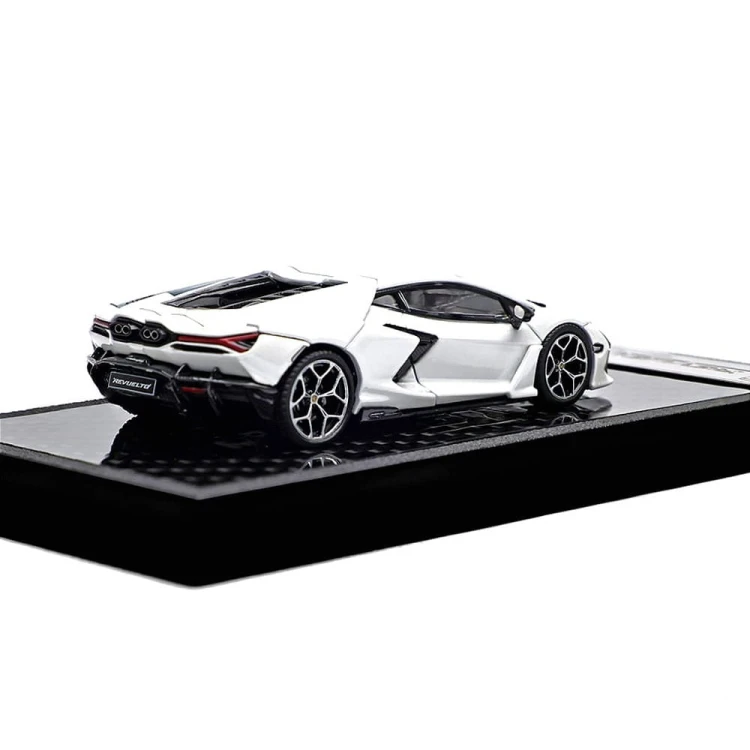 LCD Models Lamborghini REVUELTO WHITE 1:64 tył