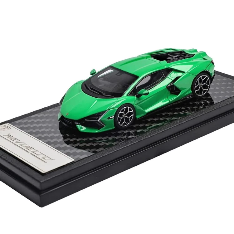 LCD Models Lamborghini REVUELTO GREEN 1:64 przód
