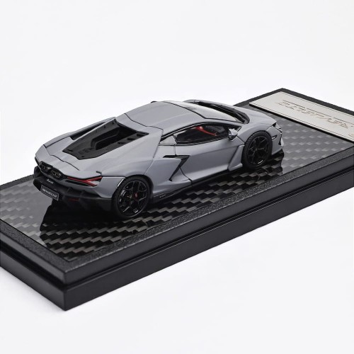 LCD Models Lamborghini REVUELTO MATTE GREY 1:64 góra
