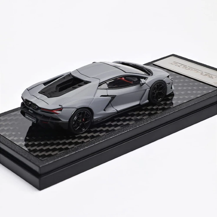 LCD Models Lamborghini REVUELTO MATTE GREY 1:64 góra