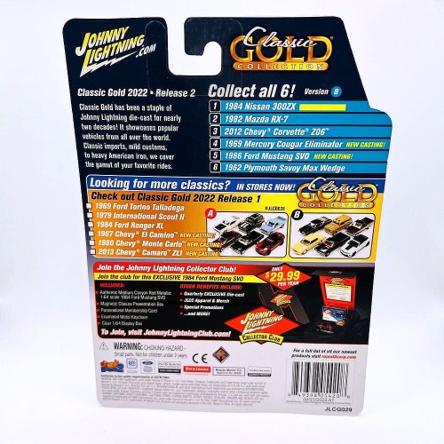 Johnny Lightning Mercury 1969 Cougar Eliminator 1:64 tył