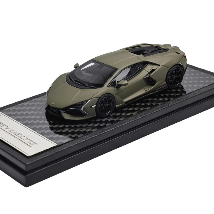 LCD Models Lamborghini REVUELTO MATTE GREEN 1:64 przód