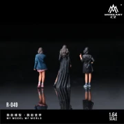 MoreArt Figurki WINDBREAKER AND PRETTY GIRL DOLL SET 1:64 tył