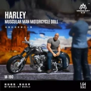 MoreArt Harley-Davidson Muscle Motorcycle Figure 1:64 przód scena